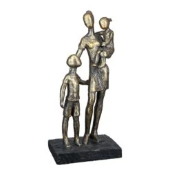 Statuette Mère Et Enfant