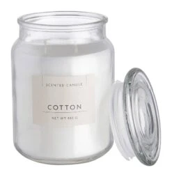 Bougie Parfumée Cotton SCENTED CANDLE -Noël Décorer Magasin 1000338541 220310 040 DETAILS P000000001000338541