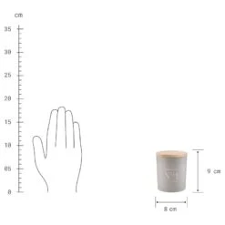 Bougie Parfumée Cotton HOME & SOUL -Noël Décorer Magasin 1000338578 230822 500 SKETCH DETAILS P000000001000338578 sketch