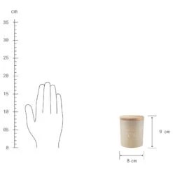 Bougie Parfumée Vanilla HOME& SOUL -Noël Décorer Magasin 1000338586 230822 500 SKETCH DETAILS P000000001000338586 sketch