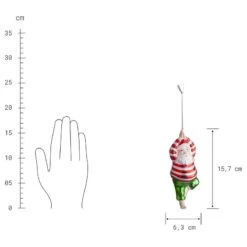 Décoration De Noël HANG ON Yoga Santa -Noël Décorer Magasin 1000405452 230921 500 SKETCH DETAILS P000000001000405452 sketch