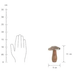 Champignon Déco HARVEST SPLENDOR - 2 él. 9 Champignon Déco HARVEST SPLENDOR - 2 él. -Noël Décorer Magasin 1000406507 230926 500 SKETCH DETAILS P000000001000406507 sketch