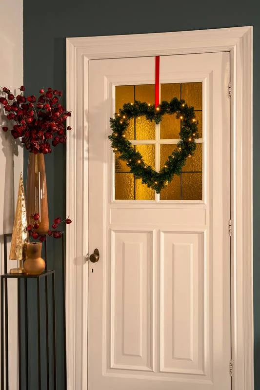 Couronne De Noël Cœur 2 Couronne De Noël Cœur – Image 2