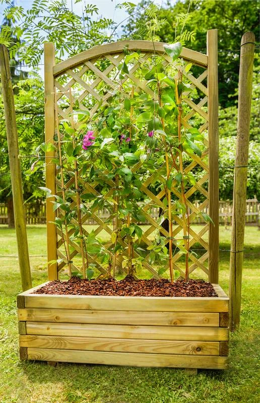 Bac à Fleurs Treillis Arc - 65 L 3 Bac à Fleurs Treillis Arc - 65 L – Image 3