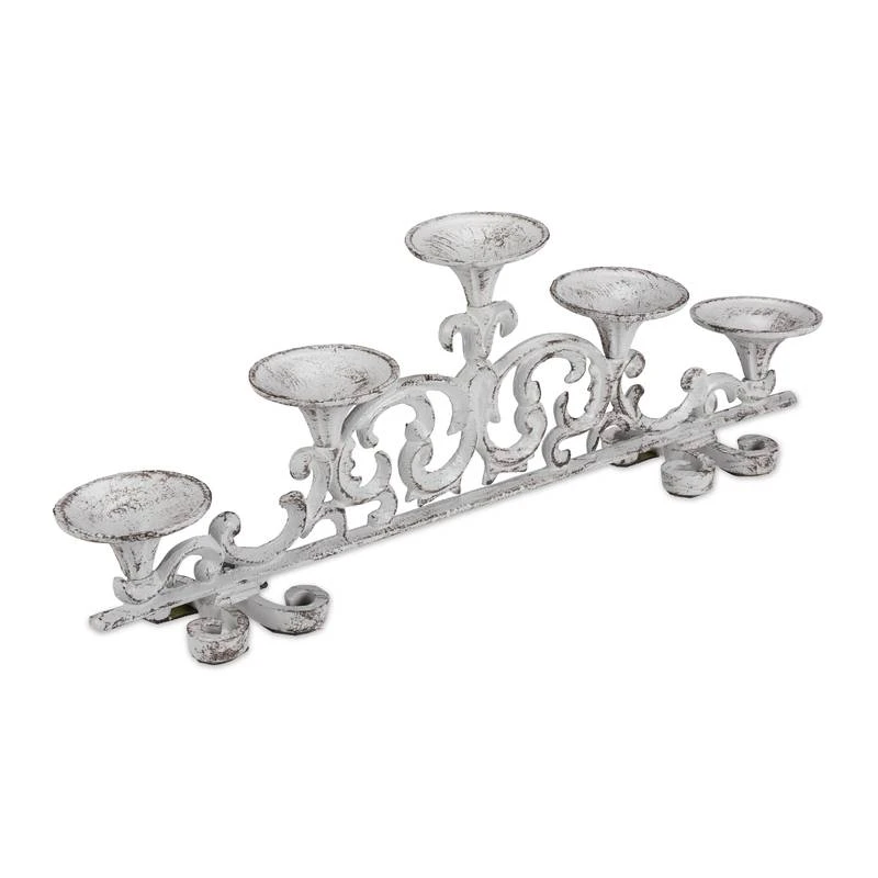 Chandelier 5 Bras Antique 7 Chandelier 5 Bras Antique – Image 7