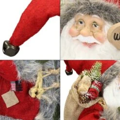 Figurine De Père Noël 24x14x47cm Blanc 22 Figurine De Père Noël 24x14x47cm Blanc -Noël Décorer Magasin 37bafbc3e3f34582b399fb0412c5db83