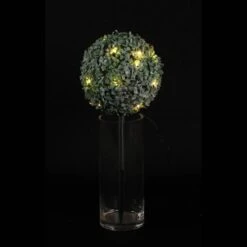 Petite Boule De Buis Effet Givré -Noël Décorer Magasin 3dcc92658c91400e84ca22b34ab8759b