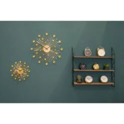 Karlsson Horloge Murale Sunburst -Noël Décorer Magasin 41a68357a307470db43d25f17596ae42
