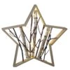 Etoile En Bois Décoration Lumineuse Avec