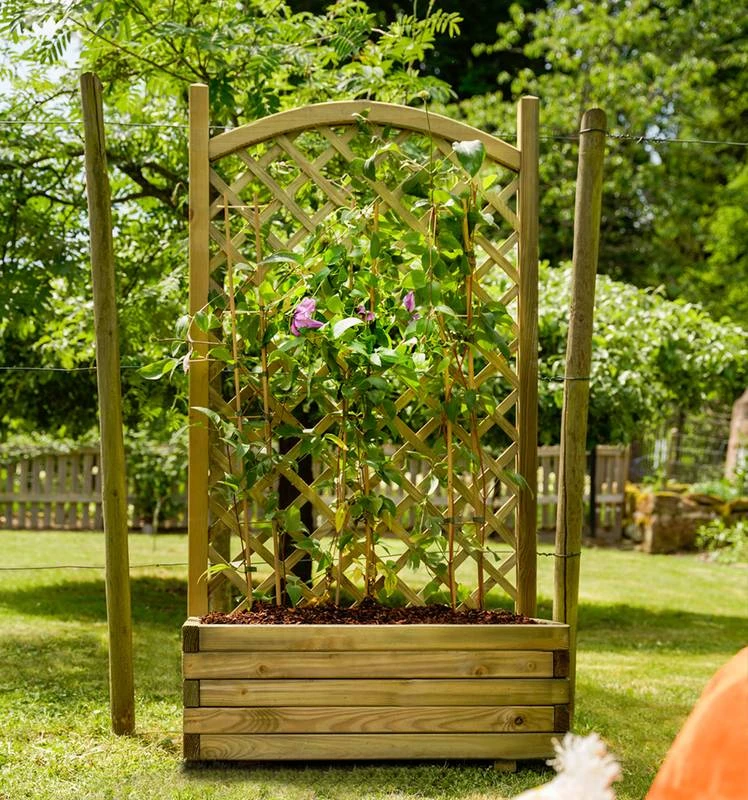 Bac à Fleurs Treillis Arc - 65 L 2 Bac à Fleurs Treillis Arc - 65 L – Image 2
