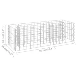 VIDAXL Lit Surélevé à Gabion -Noël Décorer Magasin 48b600a119604624844cd1cb791f162c