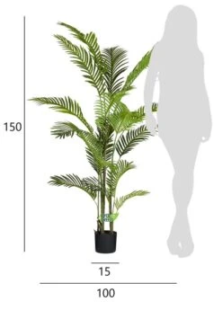 Plante Artificielle Palm -Noël Décorer Magasin 4ad8ee624316460b99a350bb6ec87598