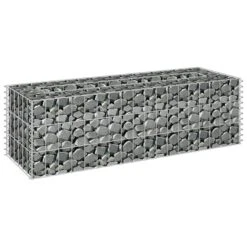 VIDAXL Lit Surélevé à Gabion -Noël Décorer Magasin 55590a775a214438bdd790fe196f2d93