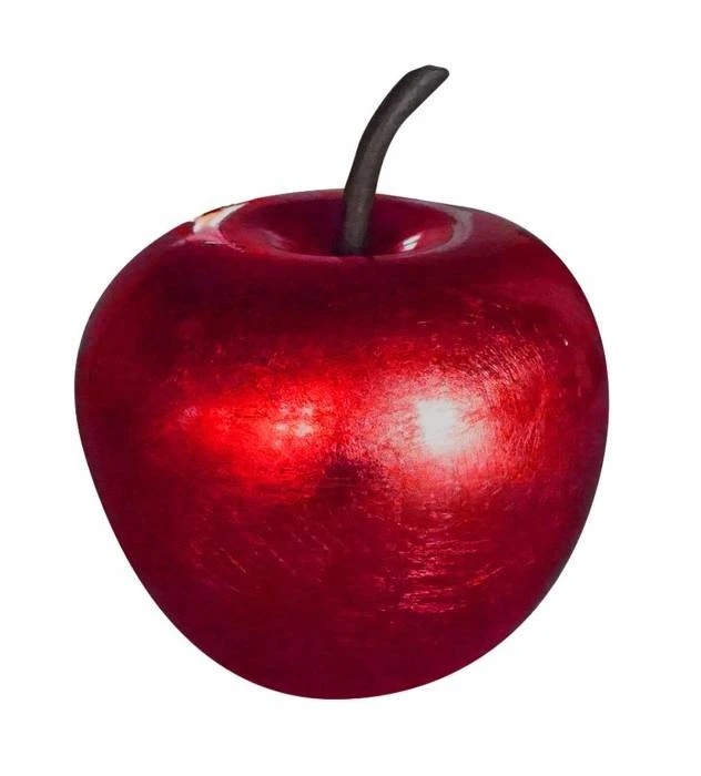 Pomme Décorative Design Rouge Ø16 1 Pomme Décorative Design Rouge Ø16