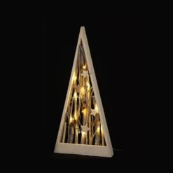 Triangle En Bois Décoration Lumineuse -Noël Décorer Magasin 780a9472b8e94f13aee003a0002fd57e