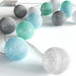 Guirlande Cotton Balls 310cm Vert 11 Guirlande Cotton Balls 310cm Vert -Noël Décorer Magasin 79f087f77e574d28acd0698fa7c3a3b6