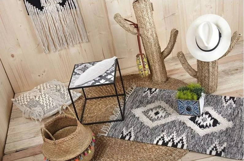 Cactus En Jonc Naturel Hauteur 63cm 4 Cactus En Jonc Naturel Hauteur 63cm – Image 4