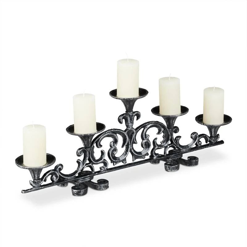 Chandelier 5 Bras Antique 14 Chandelier 5 Bras Antique – Image 14