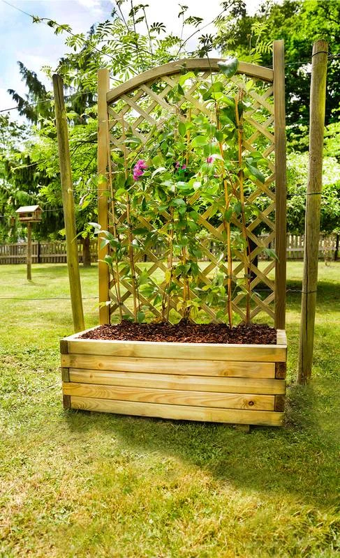 Bac à Fleurs Treillis Arc - 65 L 4 Bac à Fleurs Treillis Arc - 65 L – Image 4