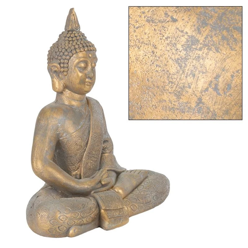 Figure De Bouddha 40x24x48 Cm Bronze 4 Figure De Bouddha 40x24x48 Cm Bronze – Image 4
