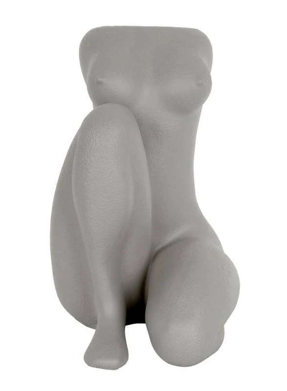 PRESENT TIME Pot De Fleurs Sitting Lady 1 PRESENT TIME Pot De Fleurs Sitting Lady