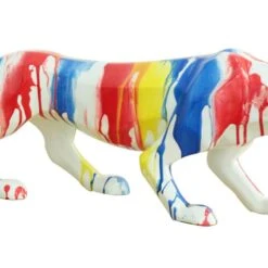 Statue Panthère Multicolores L85 Cm -Noël Décorer Magasin ab36110a4bcb4a60afc42cb8ed26c590