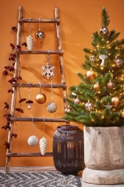 Échelle Decoration -Noël Décorer Magasin cee52769aaa94c6f942099b5649e472a