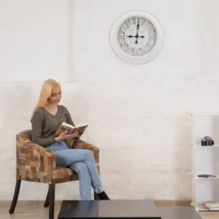 Horloge Murale XL Vintage -Noël Décorer Magasin d4d9fd0fa63746ab9320c373a9da69d7