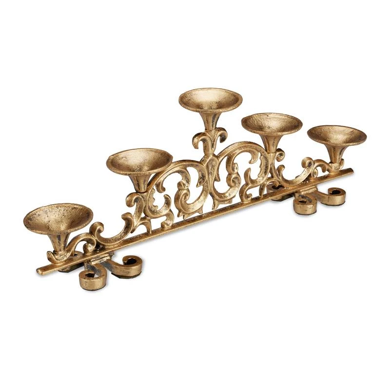 Chandelier 5 Bras Antique 13 Chandelier 5 Bras Antique – Image 13