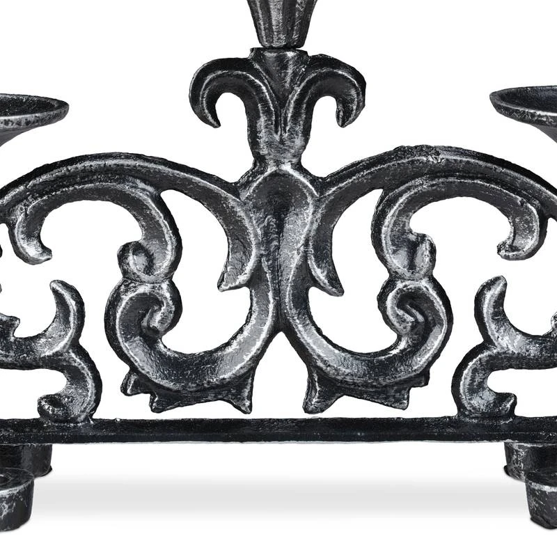 Chandelier 5 Bras Antique 18 Chandelier 5 Bras Antique – Image 18