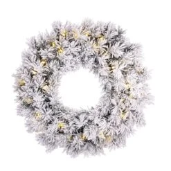 Couronne De Noël Avec LED Dinsmore