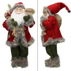 Figurine De Père Noël 24x14x47cm Blanc 20 Figurine De Père Noël 24x14x47cm Blanc -Noël Décorer Magasin efffde364fef4c8caf304abb98b22296
