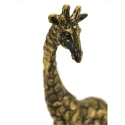 Girafe En Résine Dorée Antique -Noël Décorer Magasin fd80c8bdb2a4494f850f7835fe45c929
