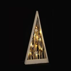 Triangle En Bois Décoration Lumineuse -Noël Décorer Magasin fe6432b9a92745b681edfdae4551f646