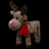 Peluche Automate Renne De Noël Lumineux Animé Musical