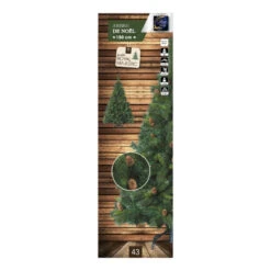 Sapin De Noël 150 Cm Vert Majestic Pommes De Pin -Noël Décorer Magasin sapin de noel vert majestic 150 cm avec pommes de pin 2